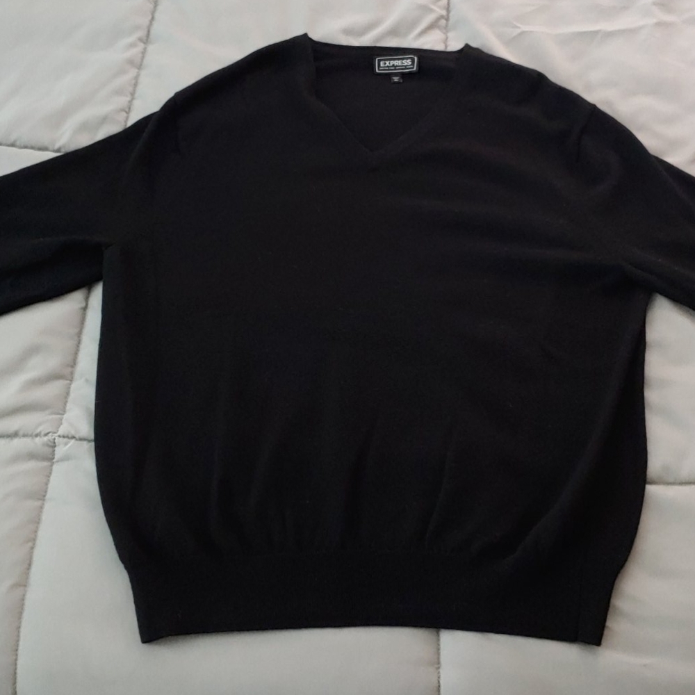 Express Lightweight V-neck Sweater